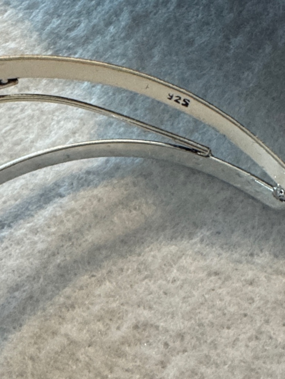 Sterling Silver Bumblebee Jasper Statement Cuff Bracelet - Picture 6 of 6